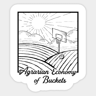 Agrarian Buckets Sticker